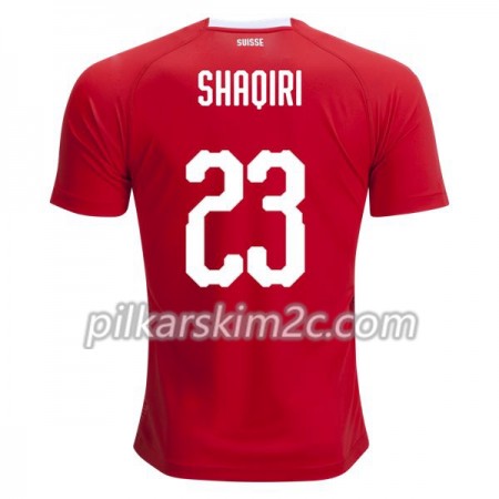 Koszulka Szwajcaria Shaqiri 23 Główna Mistrzostwa Świata 2018 - Koszulki Piłkarskie